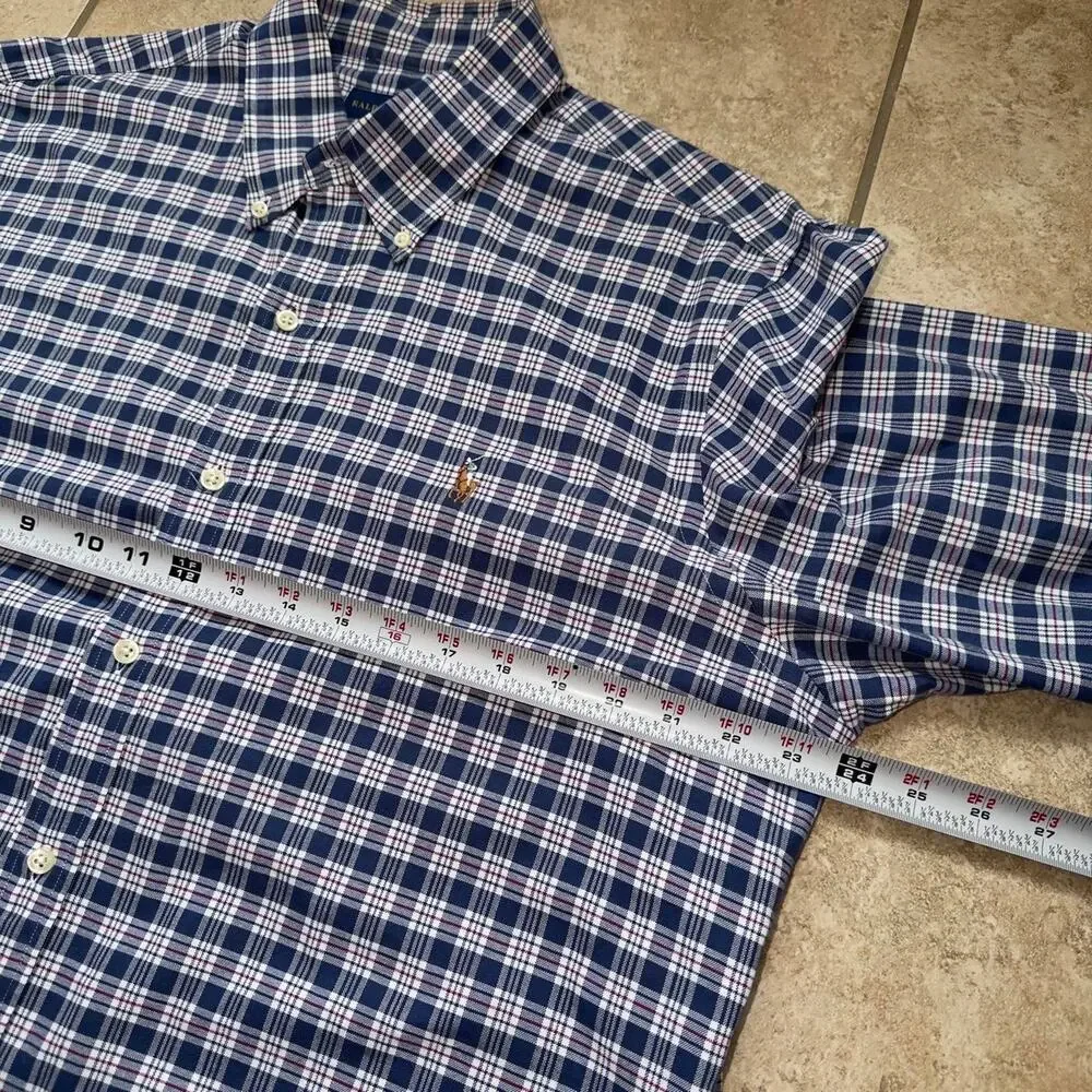 Ralph Lauren Classic Button Up Dress Shirt - Size L